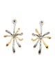 Alexis Bittar Crystal Solanales Sunburst Earrings