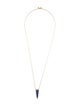 Alexis Bittar Lucite Liquid Spear Pendant Necklace