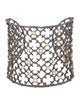 Alexis Bittar Crystal Spur Lace Cuff Bracelet