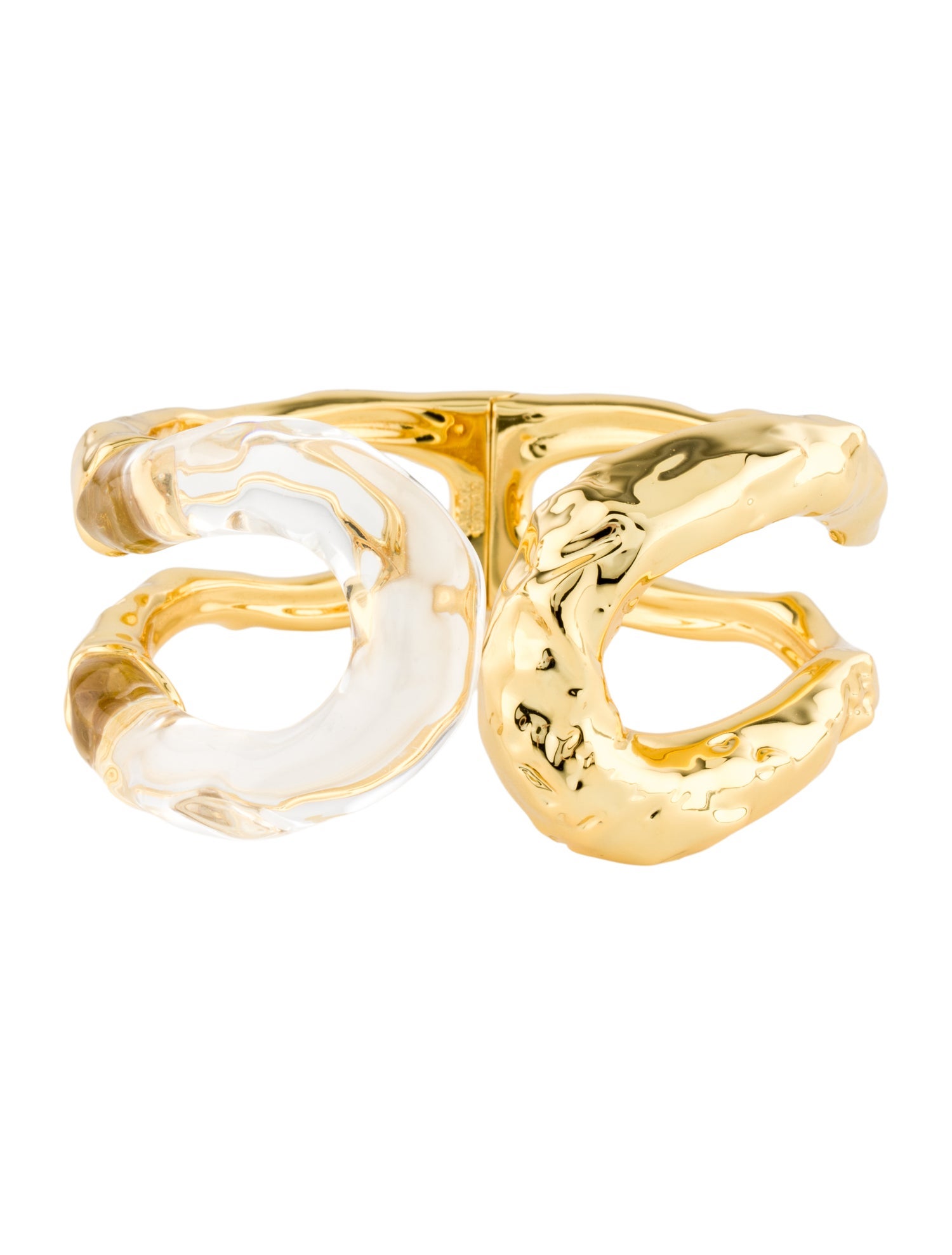 Alexis Bittar Lucite Hinged Cuff