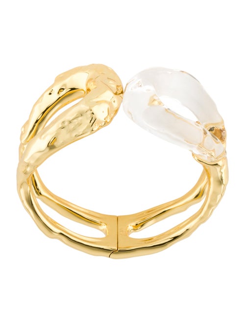 Alexis Bittar Lucite Hinged Cuff
