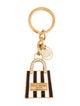 Alexis Bittar Gold Crystal Keychain