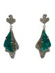 Alexis Bittar Crystal Encrusted Roxbury Dangling Drop Earrings