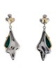 Alexis Bittar Crystal Encrusted Roxbury Dangling Drop Earrings