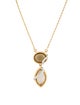 Alexis Bittar Crystal & Multistone Pendant Necklace