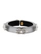 Alexis Bittar Lucite & Crystal Hinge Bangle Bracelet