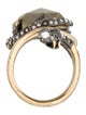 Alexis Bittar Crystal Encrusted Snake Cocktail Ring