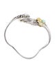 Alexis Bittar Crystal Hand Bangle
