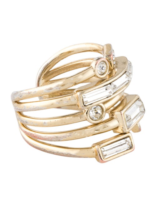 Alexis Bittar Crystal Cocktail Ring