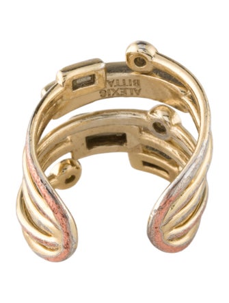 Alexis Bittar Crystal Cocktail Ring