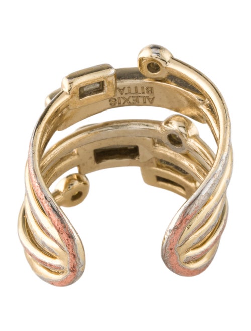 Alexis Bittar Crystal Cocktail Ring