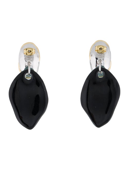 Alexis Bittar Lucite & Crystal Solanales Petal Drop Earrings