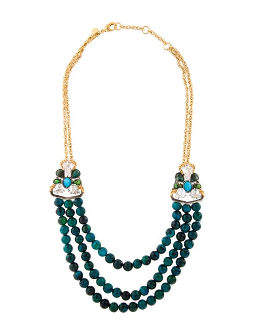 Alexis Bittar Elements Cholulian Beaded Necklace