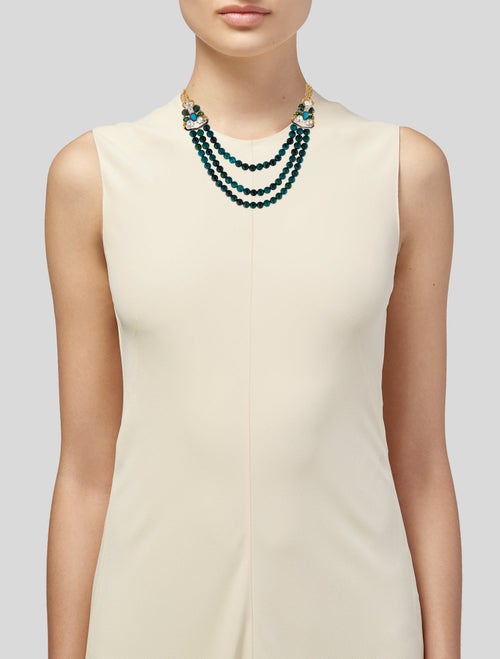 Alexis Bittar Elements Cholulian Beaded Necklace