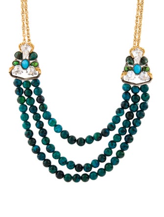 Alexis Bittar Elements Cholulian Beaded Necklace