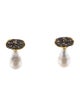 Alexis Bittar Solanales Crystal & Pearl Drop Earrings