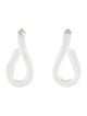 Alexis Bittar Lucite Sculptural Drop Earrings