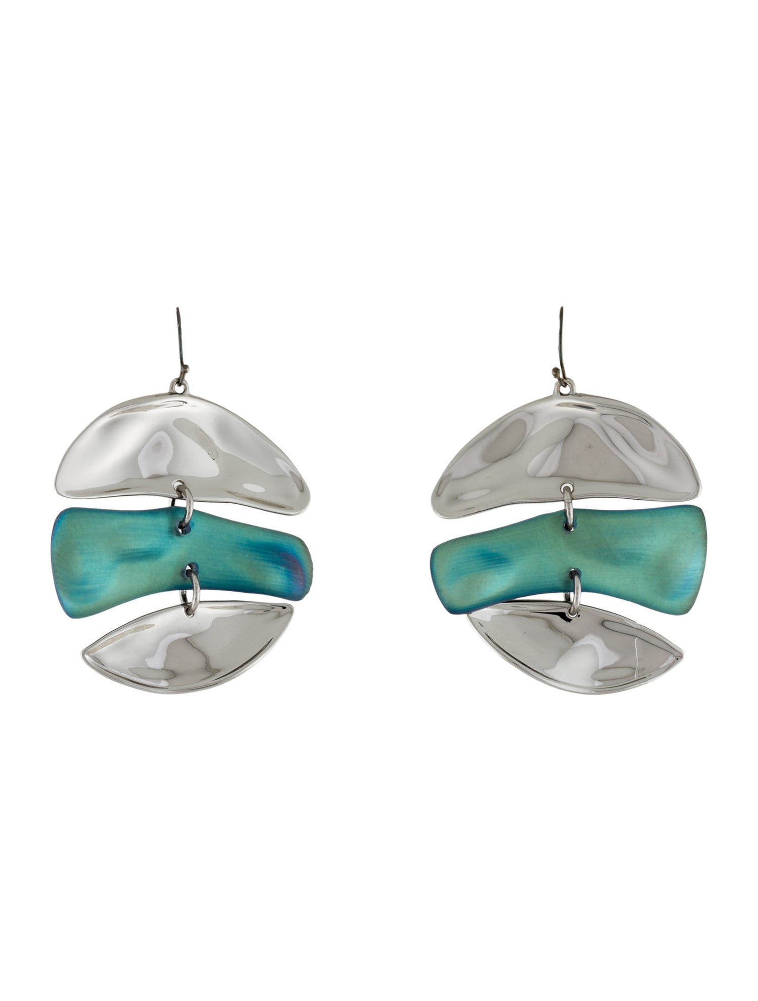 Alexis Bittar Lucite Liquid Mobile Drop Earrings