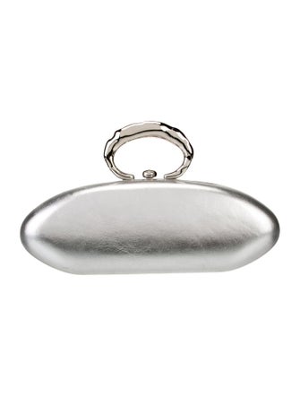 Alexis Bittar Leather Top Handle Bag