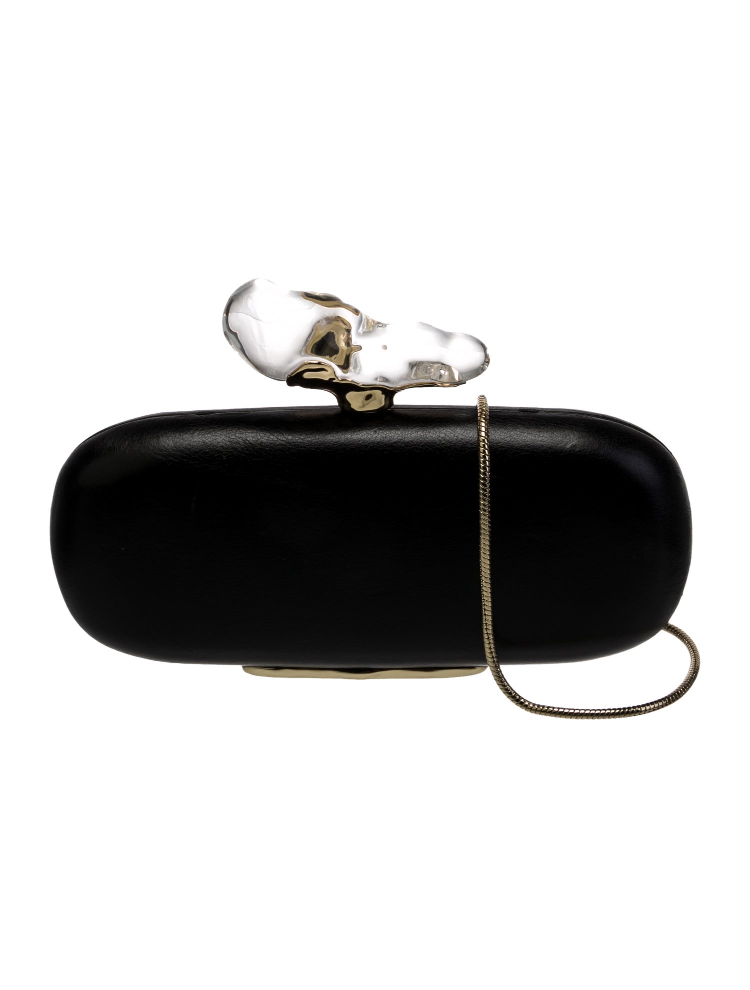 Alexis Bittar Leather Minaudière