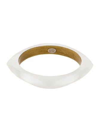 Alexis Bittar Lucite Soft Square Bangle Bracelet