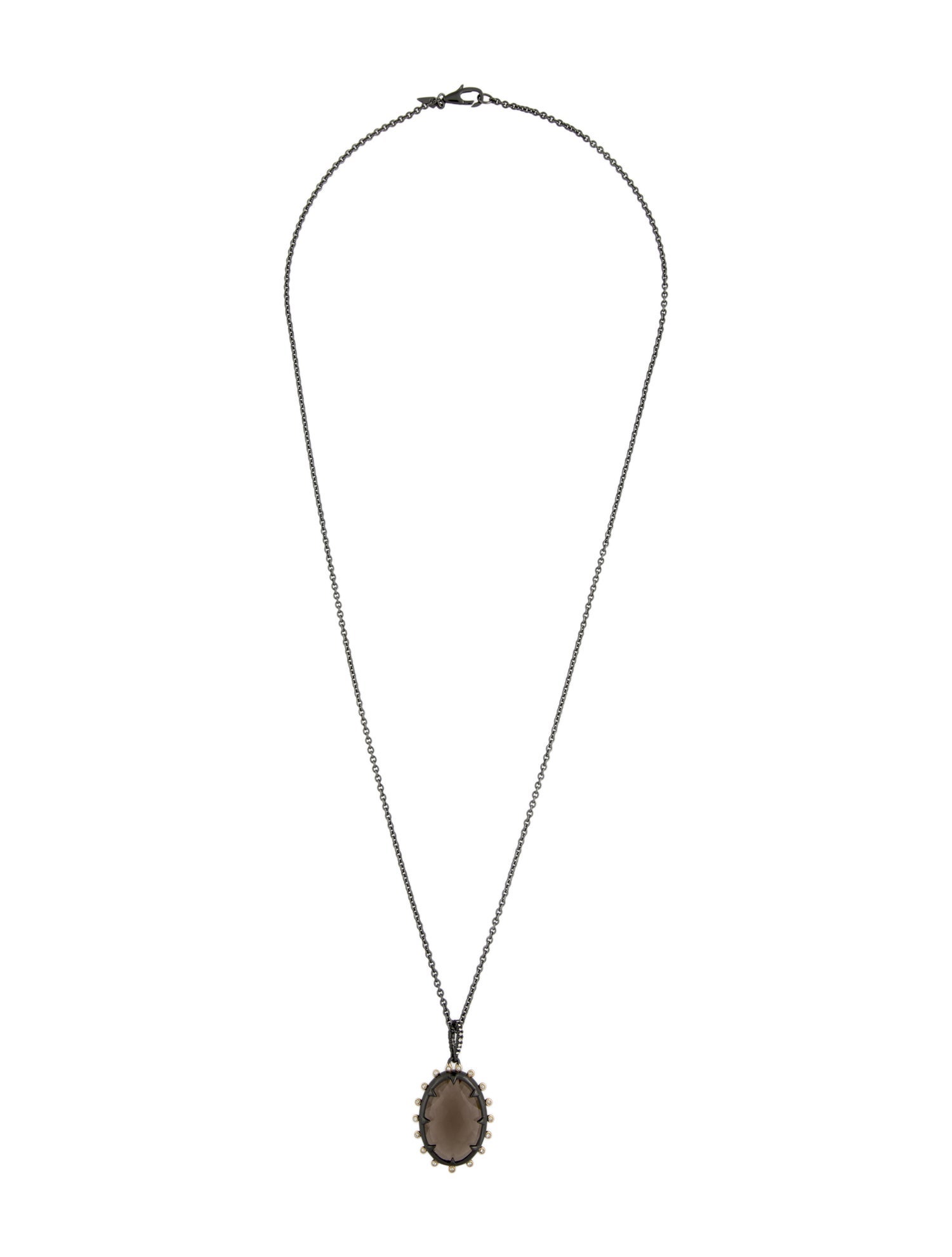 Alexis Bittar Crystal Pendant Necklace