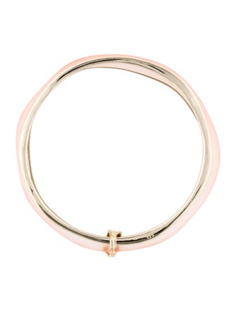 Alexis Bittar Lucite Double Skinny Bangle Bracelet