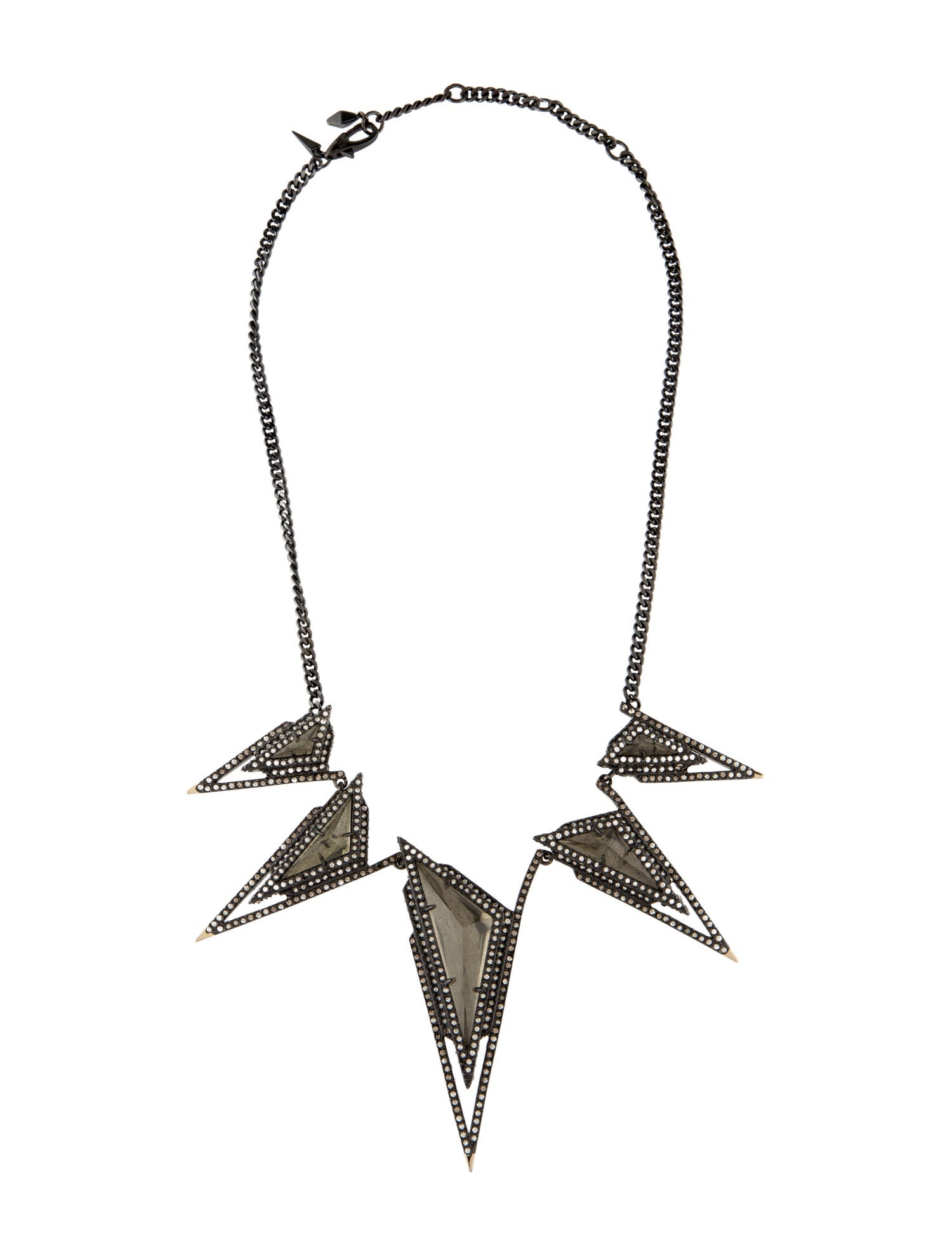 Alexis Bittar Crystal Collar Necklace