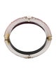 Alexis Bittar Crystal Encrusted Lucite Hinge Bracelet