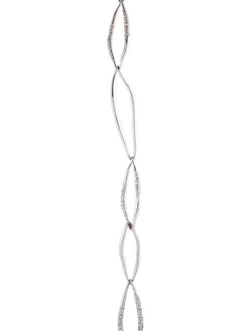 Alexis Bittar Crystal Encrusted Link Station Necklace