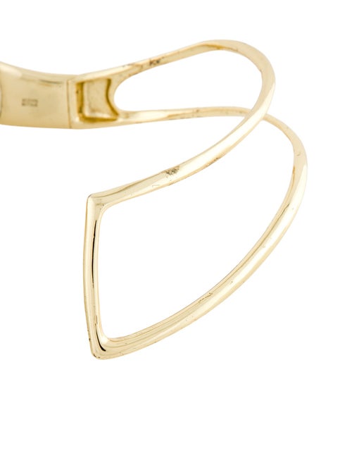 Alexis Bittar Lucite Liquid Hinge Collar Necklace