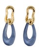 Alexis Bittar Lucite Double Link Drop Earrings