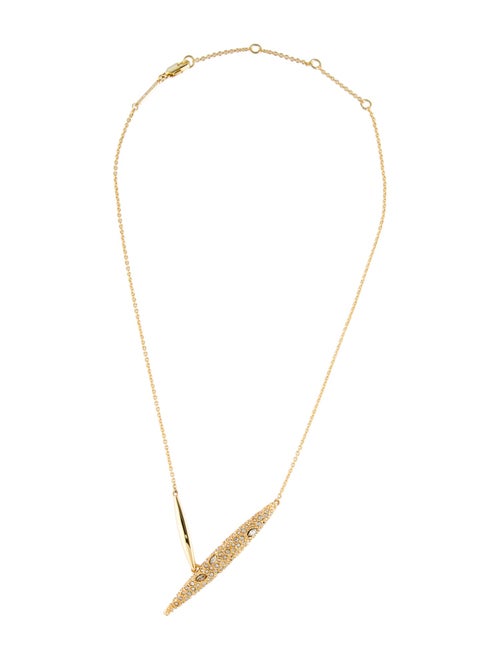 Alexis Bittar Crystal Encrusted Pendant Necklace