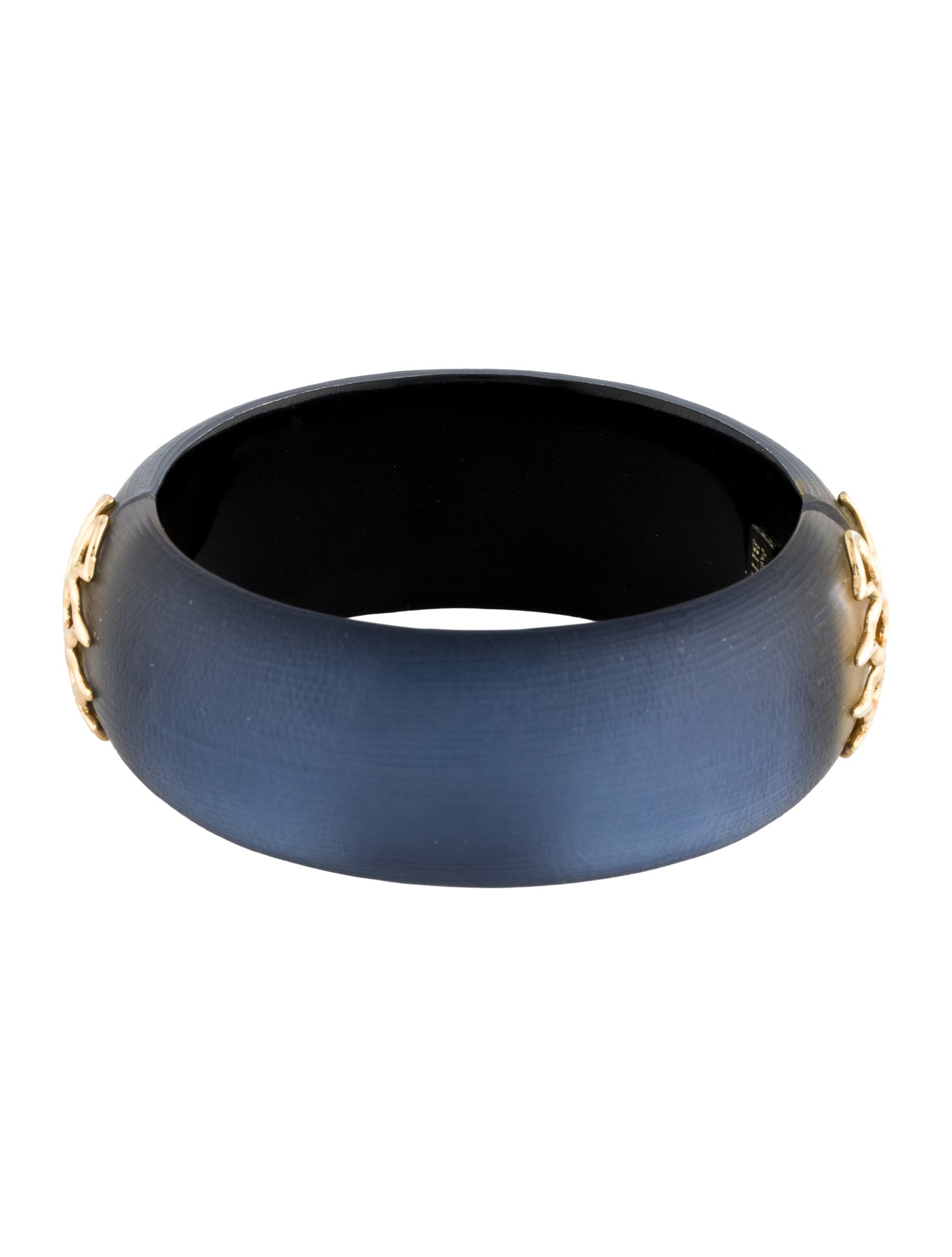 Alexis Bittar Lucite Hinged Bangle Bracelet