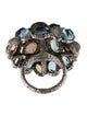 Alexis Bittar Crystal Encrusted Cocktail Ring