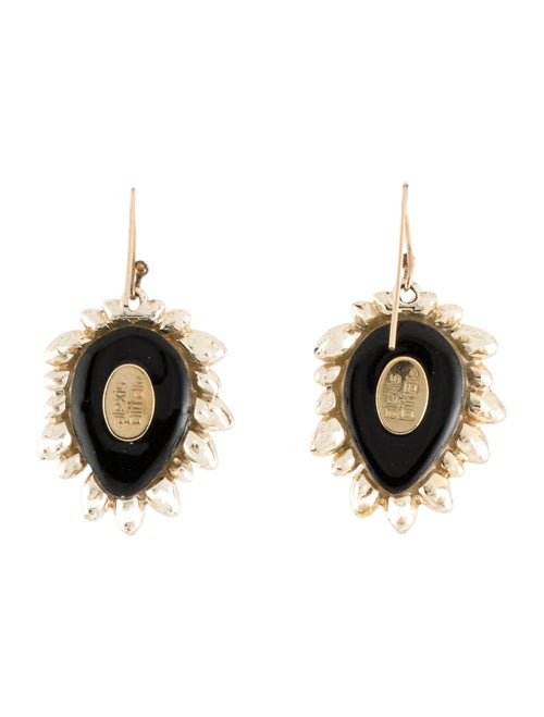 Alexis Bittar Lucite & Crystal Drop Earrings
