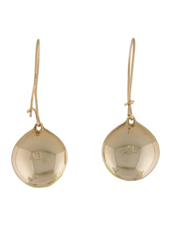 Alexis Bittar Lucite Circle Drop Earrings