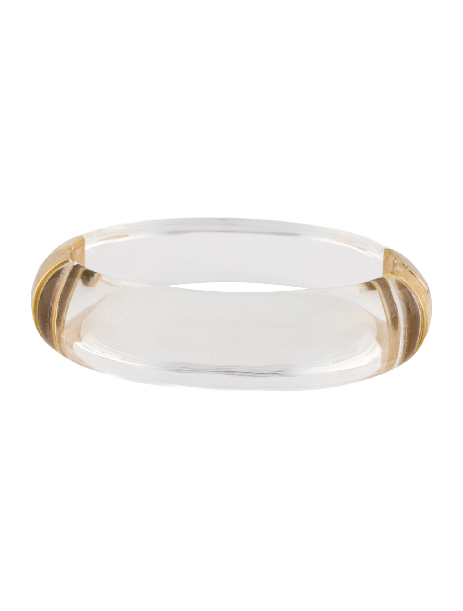Alexis Bittar Lucite Hinge Bangle Bracelet