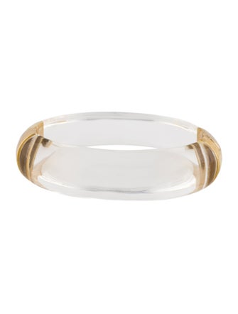 Alexis Bittar Lucite Hinge Bangle Bracelet