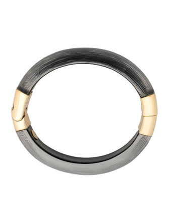 Alexis Bittar Lucite Hinge Bangle Bracelet