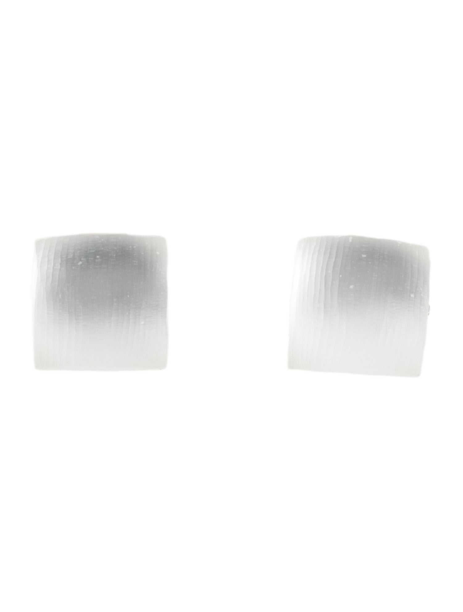 Alexis Bittar Lucite Square Clip-On Earrings