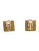 Alexis Bittar Lucite Square Clip-On Earrings