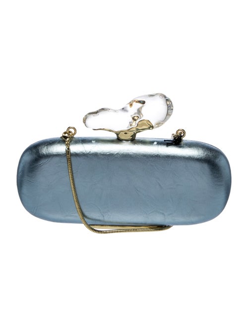 Alexis Bittar Leather Minaudière