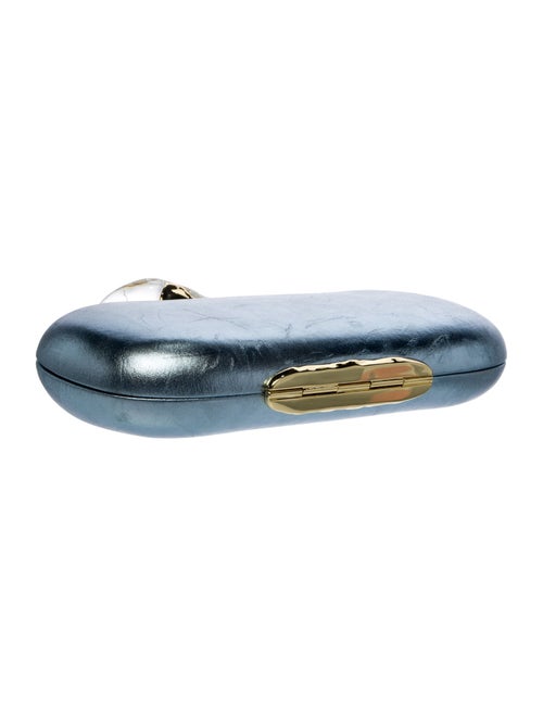 Alexis Bittar Leather Minaudière