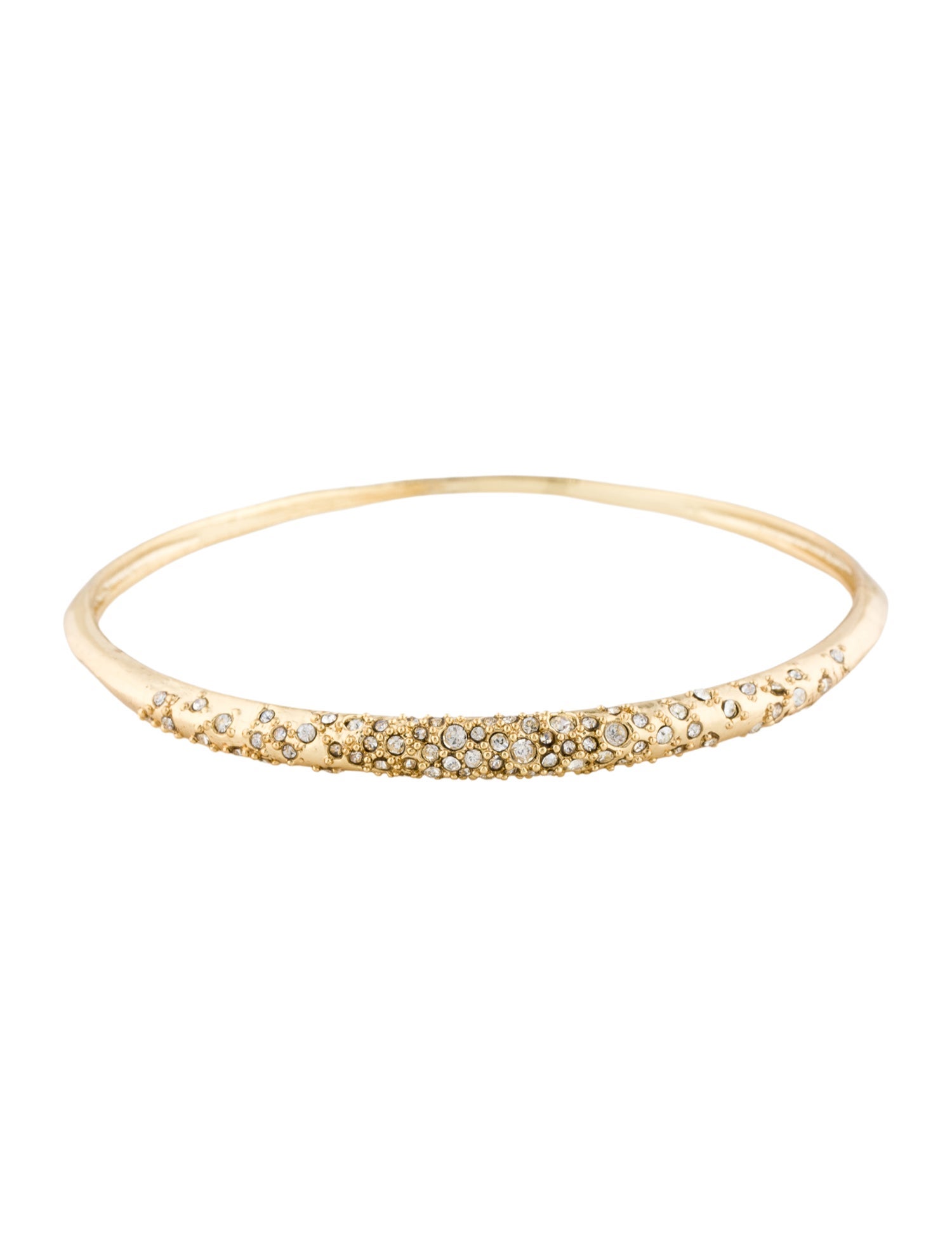 Alexis Bittar Crystal Encrusted Bangle Bracelet