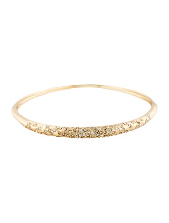 Alexis Bittar Crystal Encrusted Bangle Bracelet