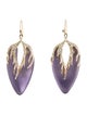 Alexis Bittar Lucite & Crystal Drop Earrings