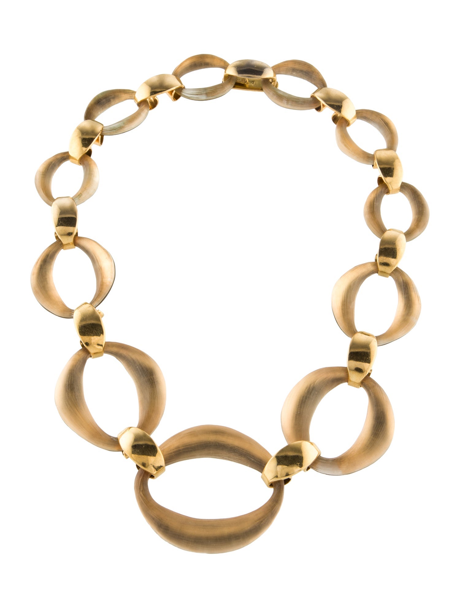 Alexis Bittar Lucite Link Necklace