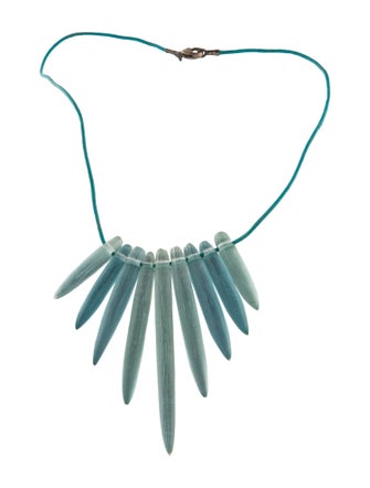 Alexis Bittar Lucite Cord Collar Necklace
