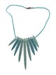 Alexis Bittar Lucite Cord Collar Necklace